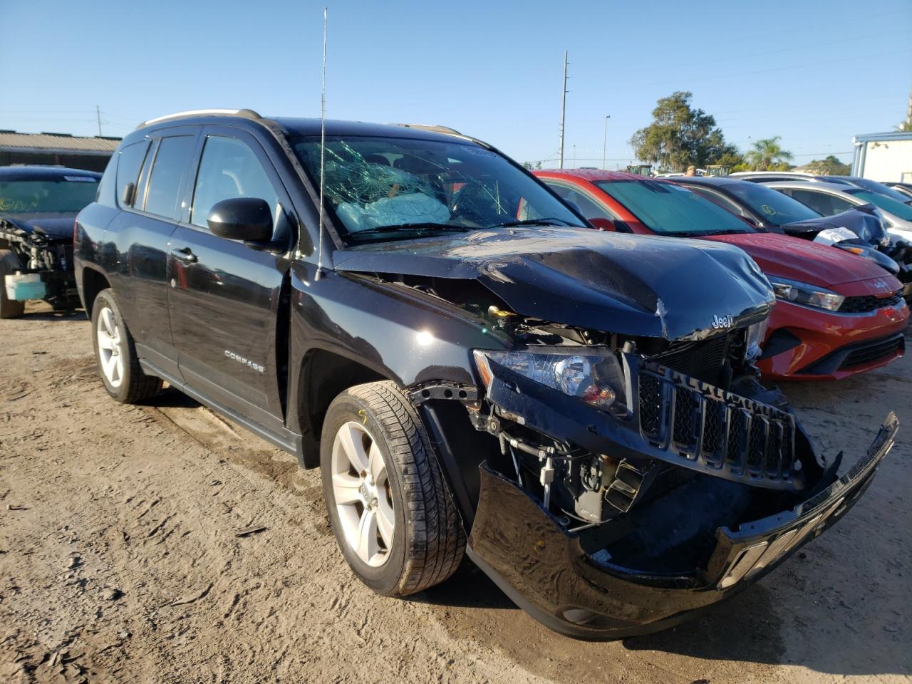JEEP COMPASS SP 2016 with VIN 1C4NJDBBXGD638381 - Photo from auction