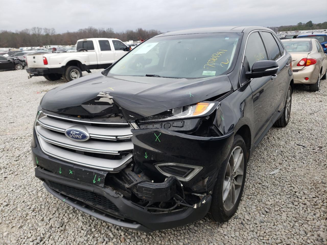 Photo 2 from auction – 2017 FORD EDGE TITAN with VIN 2FMPK3K93HBB93188