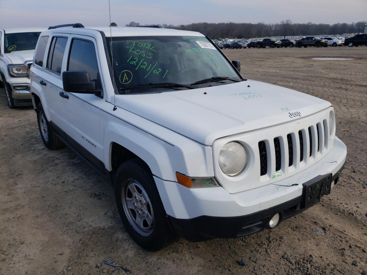 JEEP PATRIOT SP 2013 with VIN 1C4NJPBA0DD131252 - Photo from auction