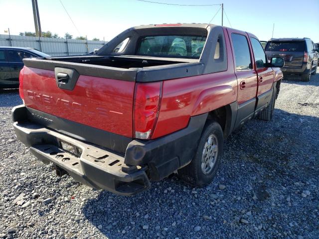 Photo 4 from auction – 2004 CHEVROLET AVALANCHE with VIN 3GNEC12T04G104104