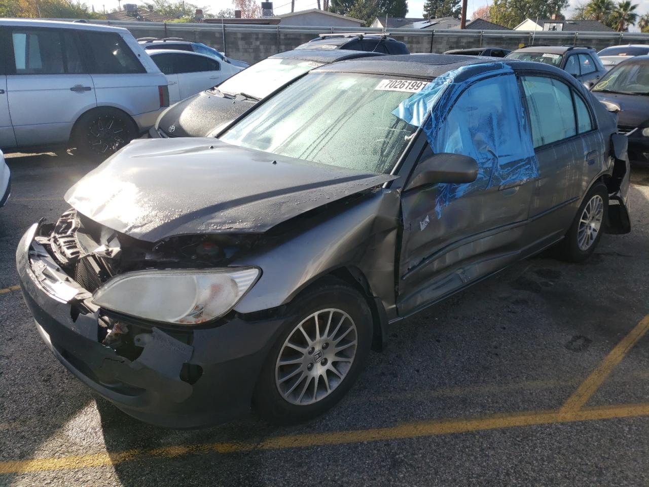 Photo 2 from auction – 2005 HONDA CIVIC EX with VIN 2HGES26765H590306
