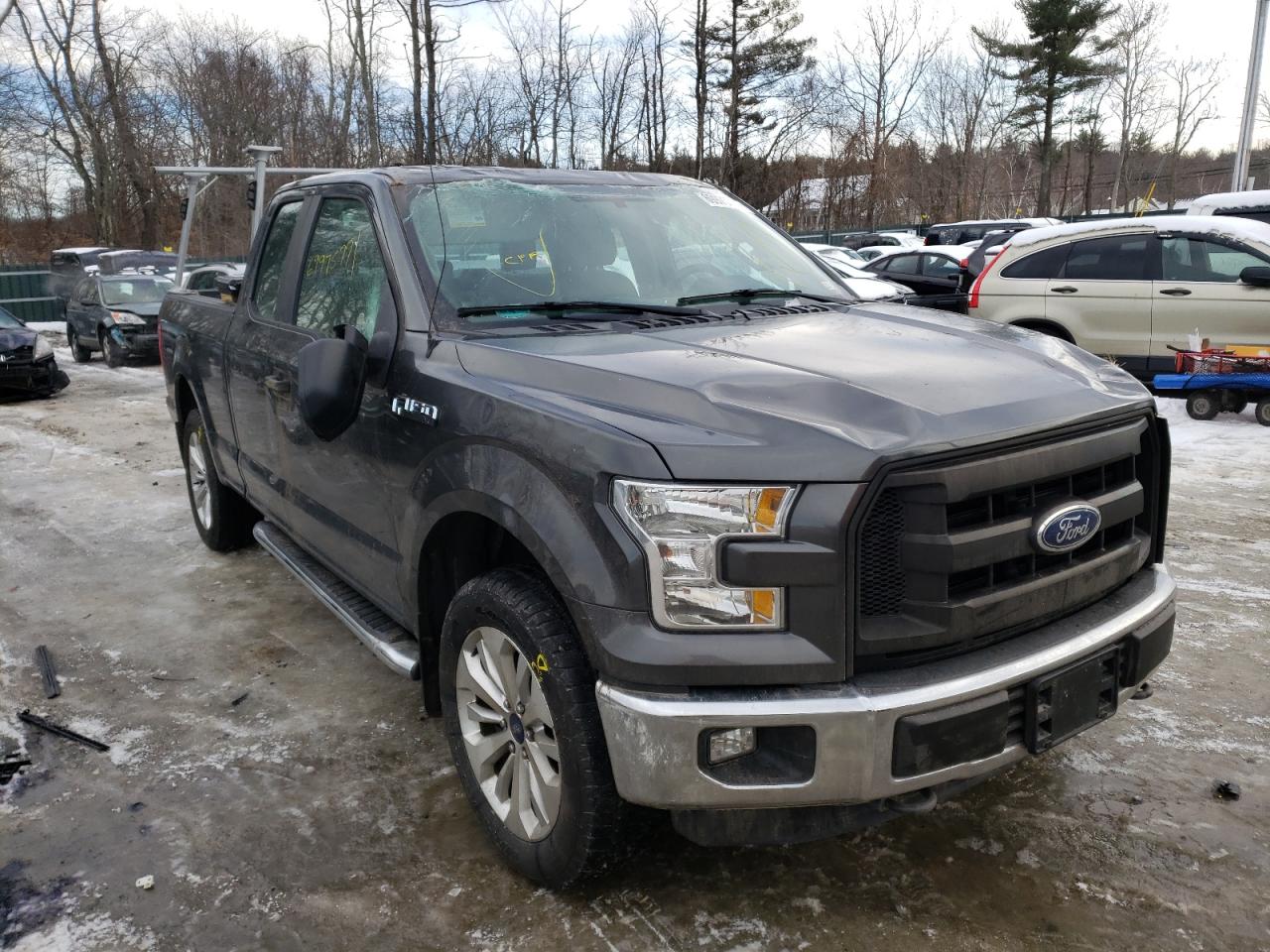 FORD F150 SUPER 2016 with VIN 1FTFX1EF6GFB89804 - Photo from auction