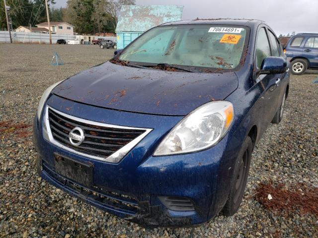 Photo 2 from auction – 2012 NISSAN VERSA S with VIN 3N1CN7AP3CL806122