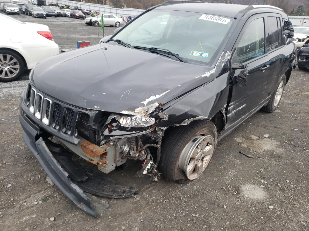 Photo 9 from auction – 2014 JEEP COMPASS SP with VIN 1C4NJCBA2ED707899