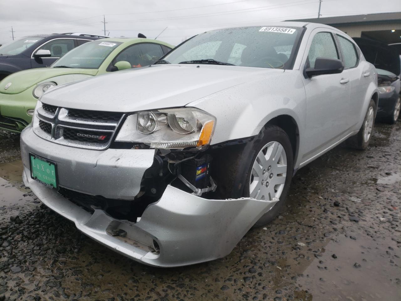 Photo 2 from auction – 2012 DODGE AVENGER SE with VIN 1C3CDZAB2CN220676