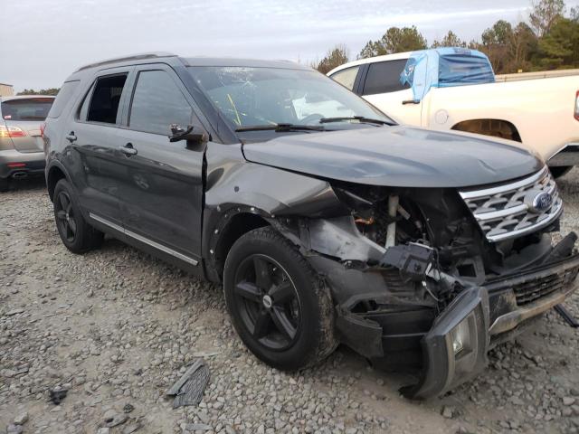 FORD EXPLORER X 2018 with VIN 1FM5K7D81JGB97385 - Photo from auction