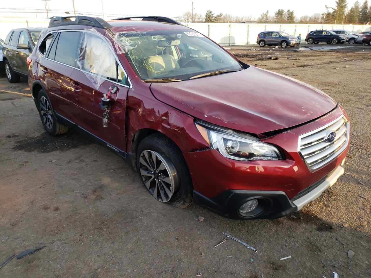 SUBARU OUTBACK 2. 2016 with VIN 4S4BSANC1G3222126 - Photo from auction