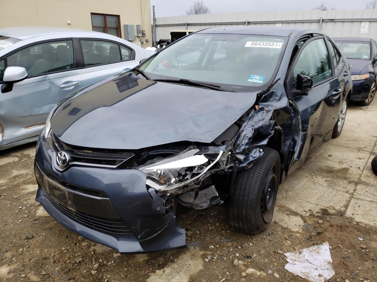 Photo 2 from auction – 2016 TOYOTA COROLLA L with VIN 2T1BURHE2GC560779