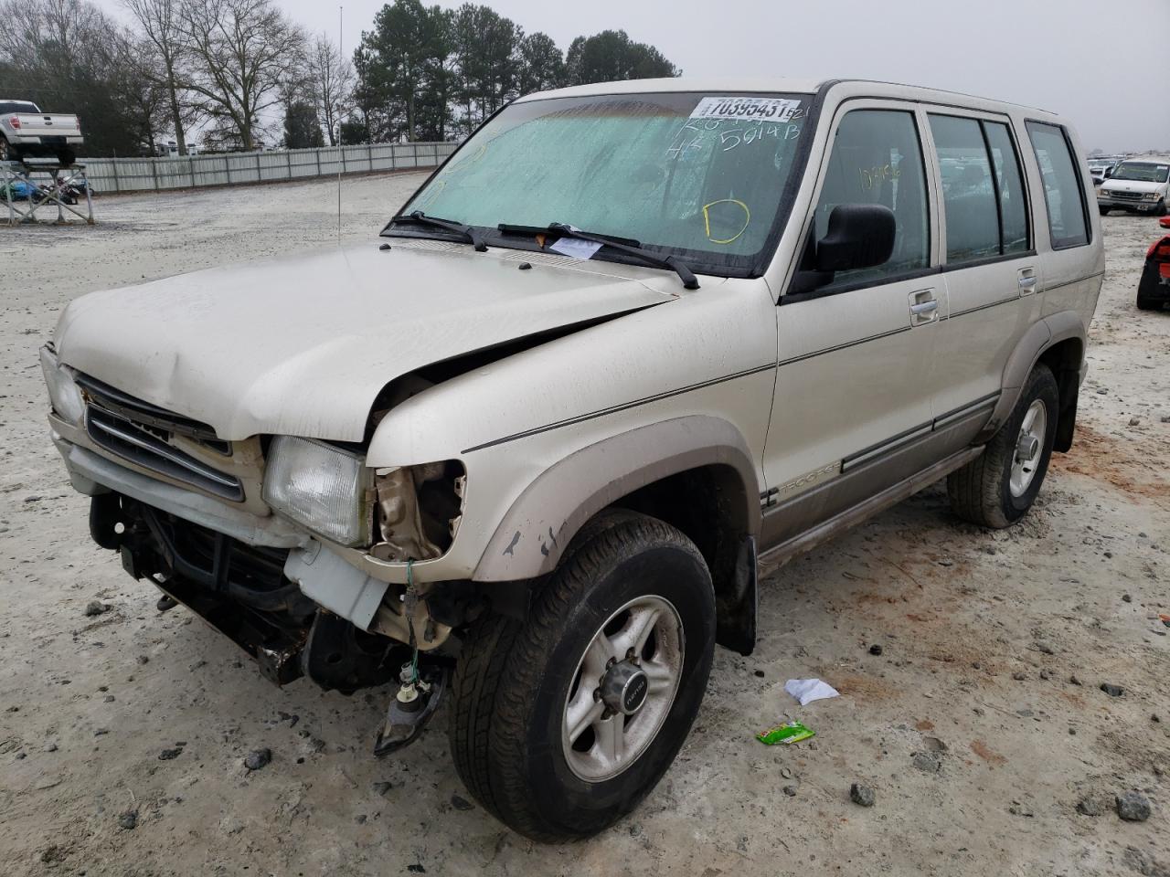 Photo 2 from auction – 2001 ISUZU TROOPER S with VIN JACDJ58X917J07827
