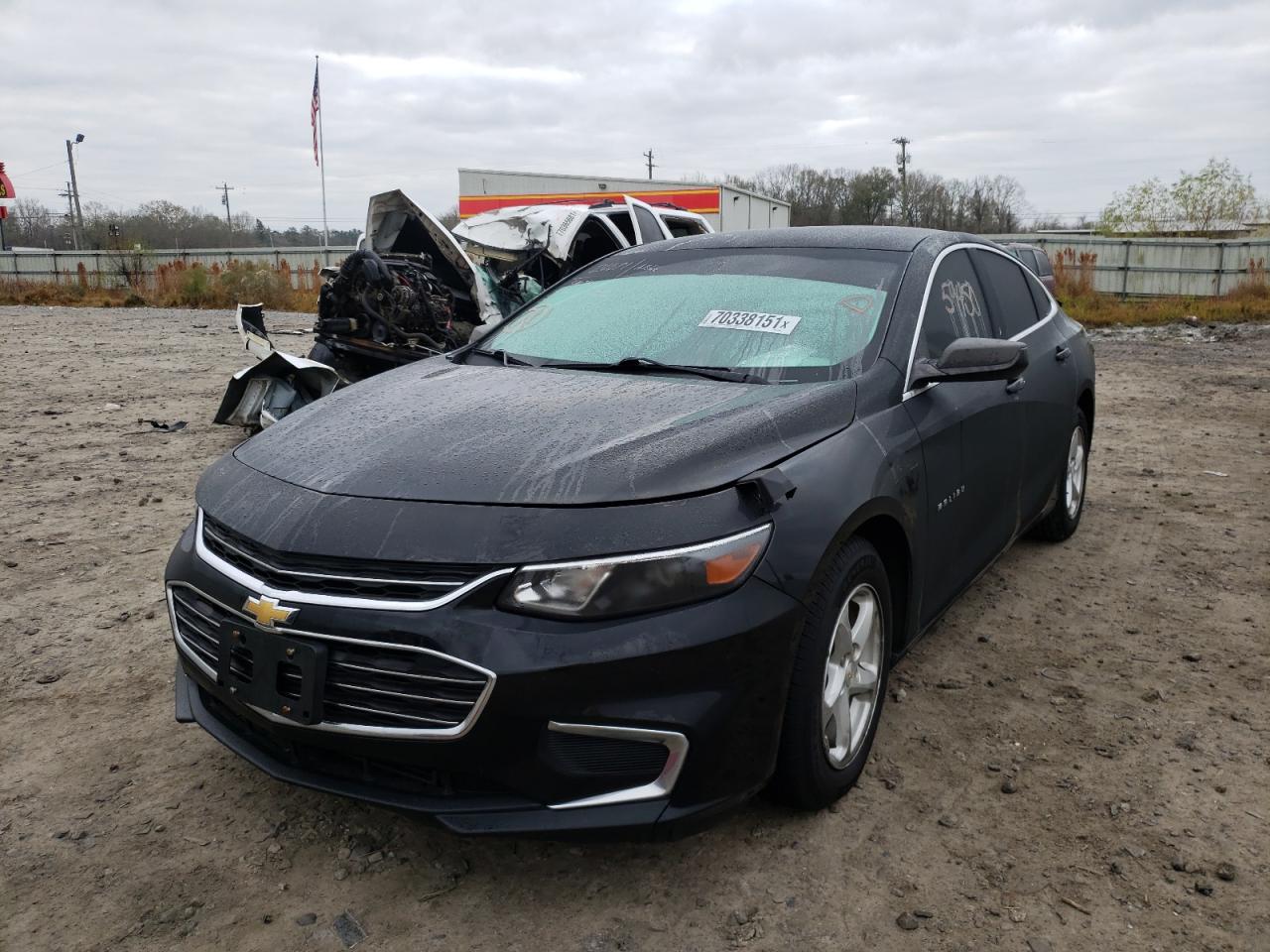 Photo 2 from auction – 2017 CHEVROLET MALIBU LS with VIN 1G1ZB5ST0HF255335