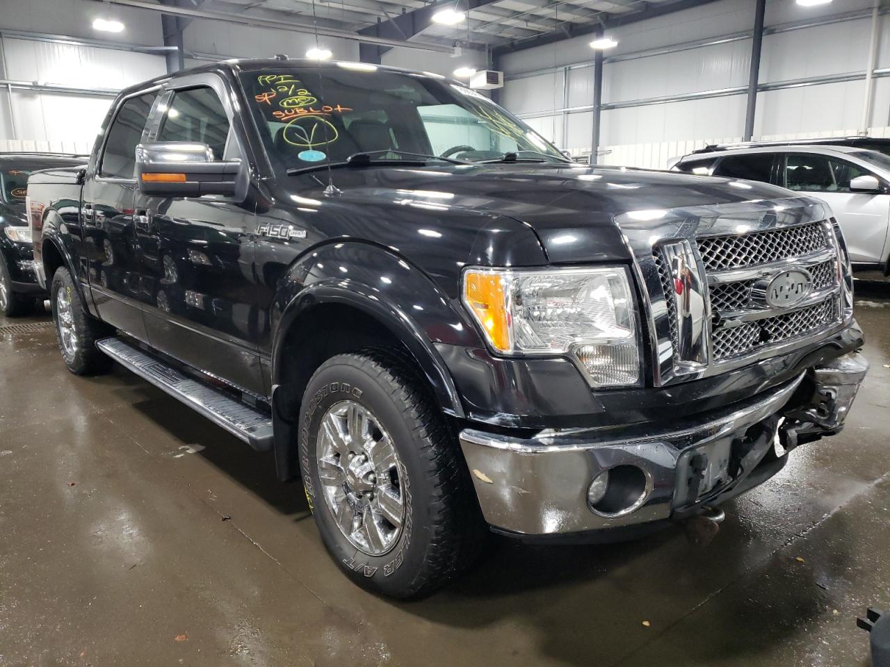 FORD F150 SUPER 2011 with VIN 1FTFW1EF1BFA73700 - Photo from auction