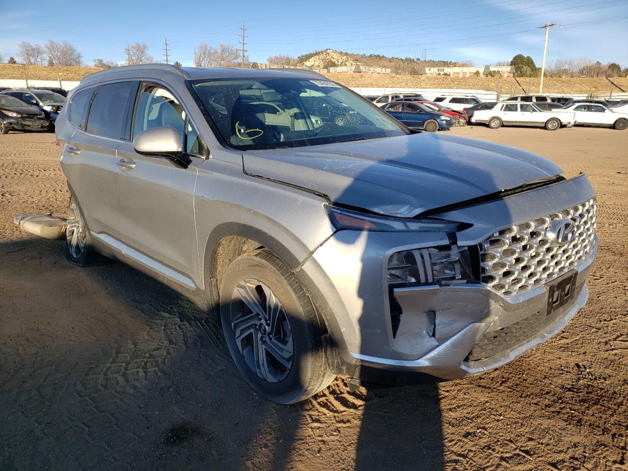 HYUNDAI SANTA FE S 2021 with VIN 5NMS2DAJ4MH368205 - Photo from auction