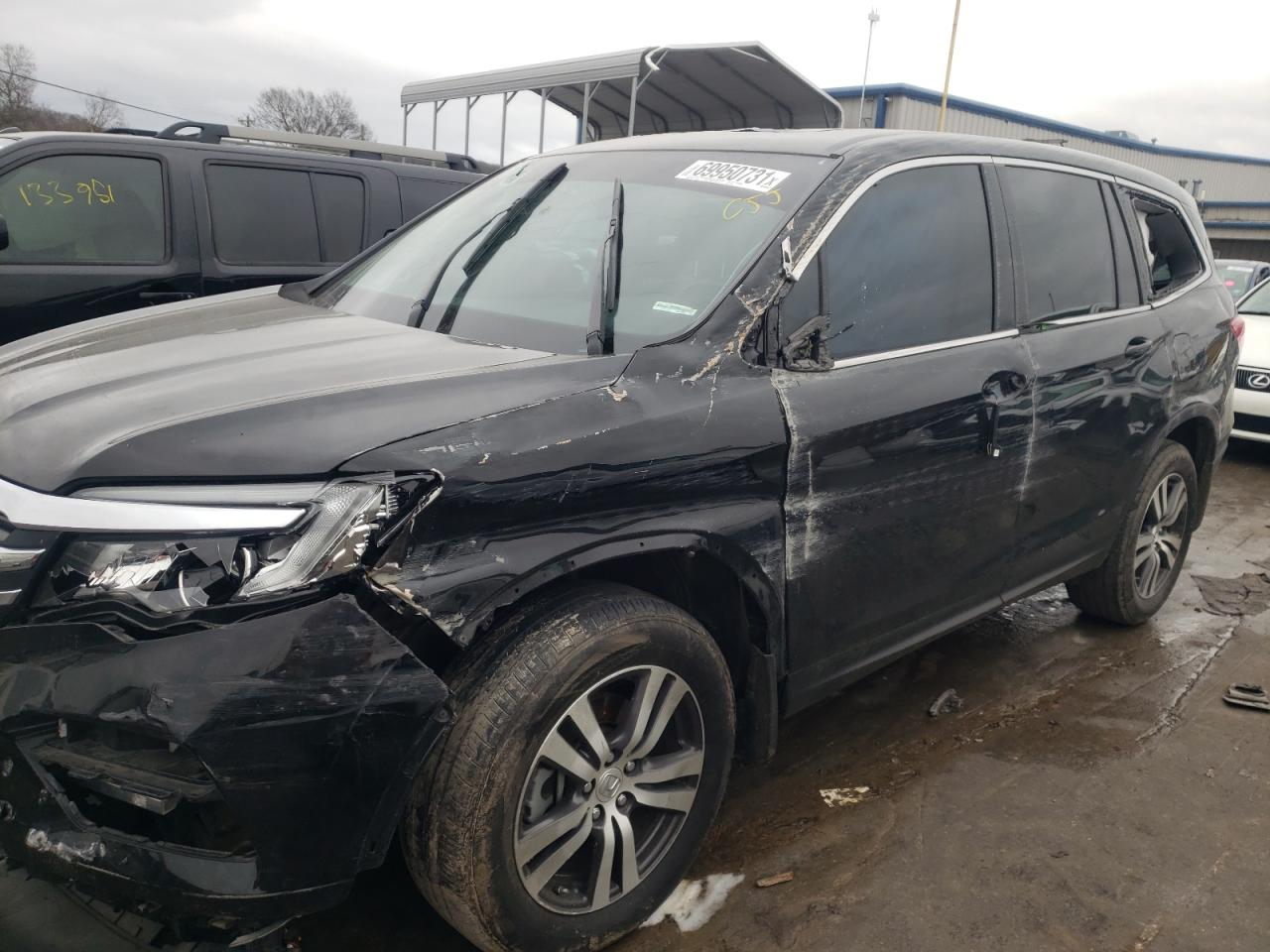 Photo 10 from auction – 2018 HONDA PILOT EXL with VIN 5FNYF5H52JB011650