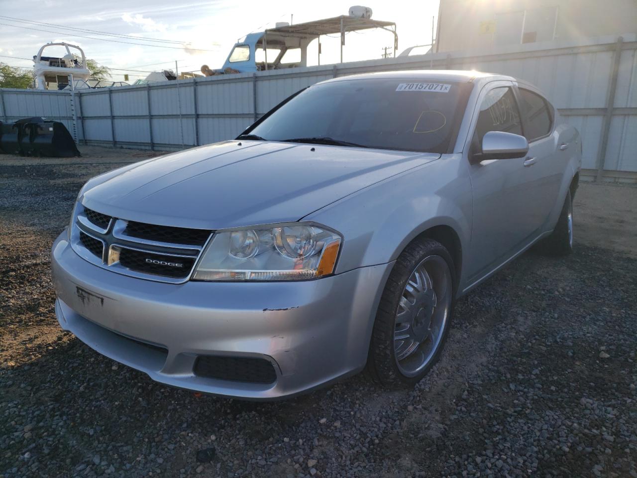 Photo 2 from auction – 2012 DODGE AVENGER SX with VIN 1C3CDZCB9CN103450
