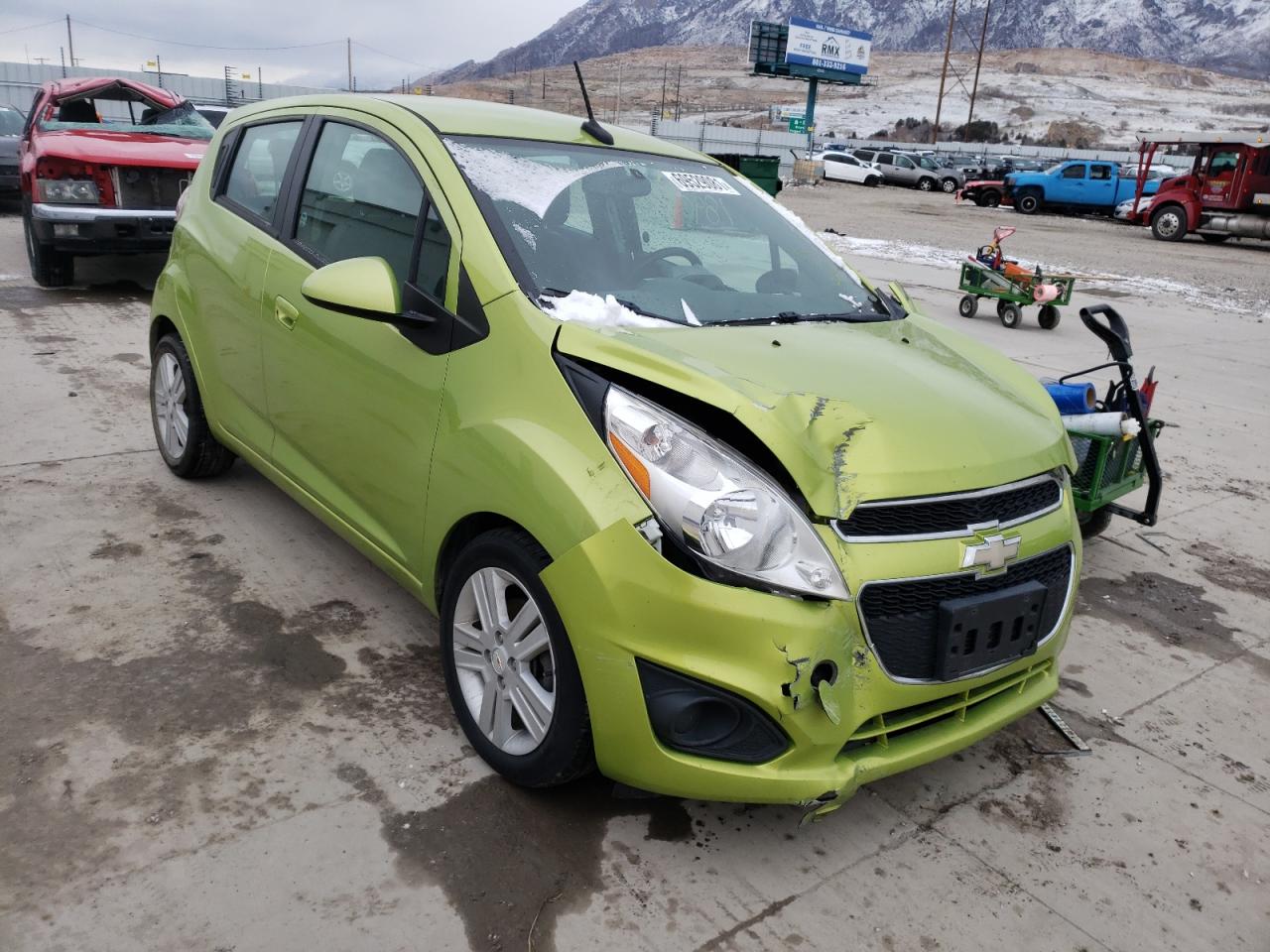 CHEVROLET SPARK LS 2014 with VIN KL8CB6S95EC403248 - Photo from auction