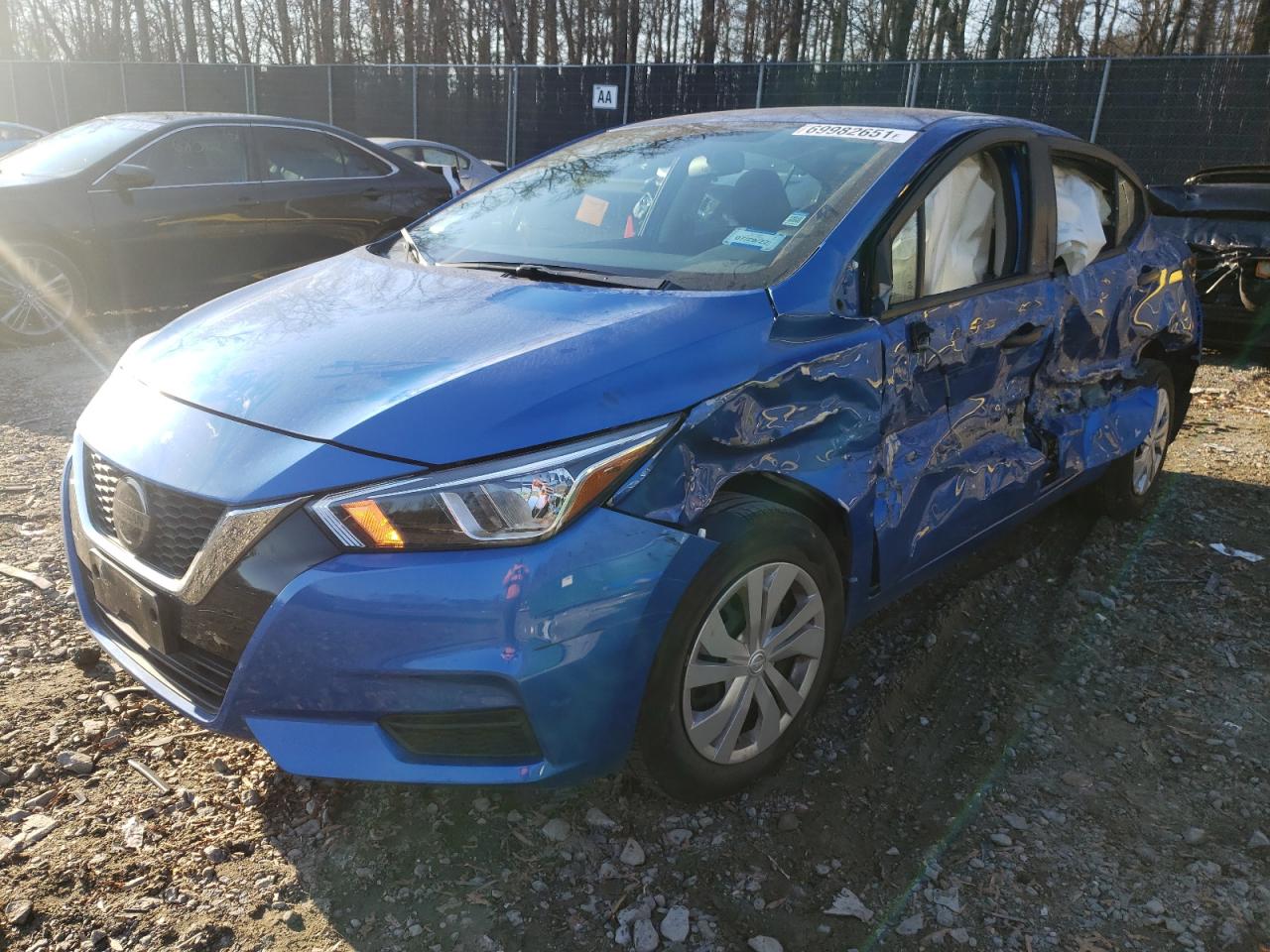 Photo 2 from auction – 2021 NISSAN VERSA with VIN 3N1CN8DV3ML812553