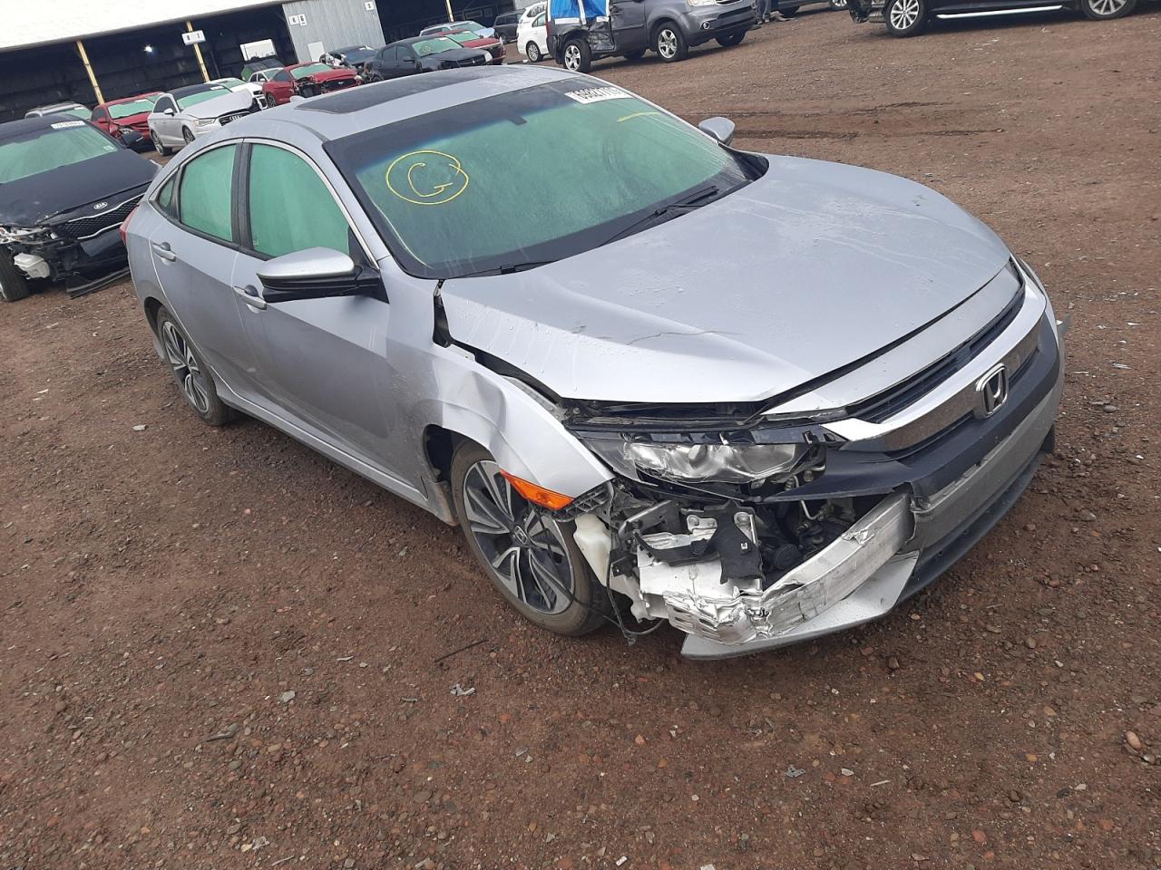 Photo 1 from auction – 2017 HONDA CIVIC EX with VIN 2HGFC1F30HH654188