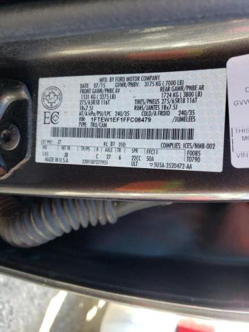 Photo 10 from auction – 2015 FORD F150 SUPER with VIN 1FTEW1EF1FFC08479