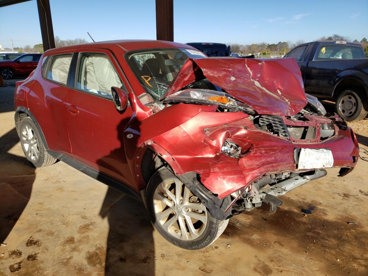 NISSAN JUKE S 2013 with VIN JN8AF5MRXDT218903 - Photo from auction
