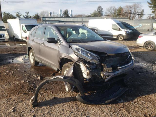 HONDA CR-V LX 2016 with VIN 5J6RM4H39GL129603 - Photo from auction