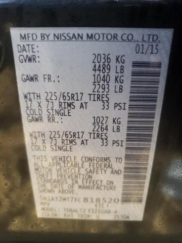 Photo 10 from auction – 2015 NISSAN ROGUE S with VIN 5N1AT2MT7FC818520