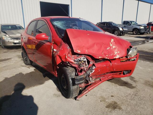 CHEVROLET AVEO BASE 2006 with VIN KL1TD56676B536829 - Photo from auction