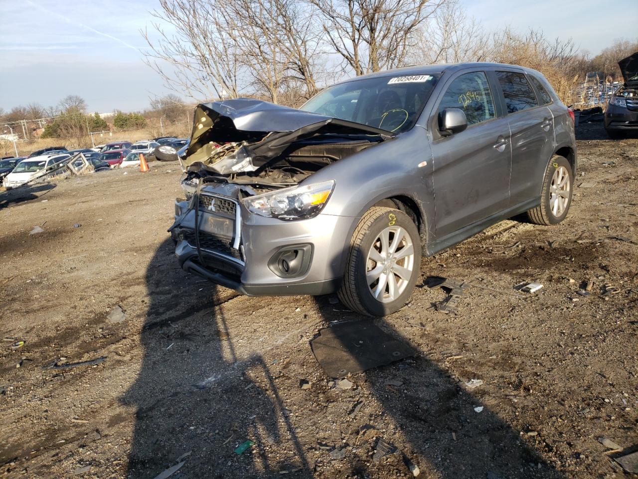 Photo 2 from auction – 2014 MITSUBISHI OUTLANDER with VIN 4A4AR3AU4EE017755