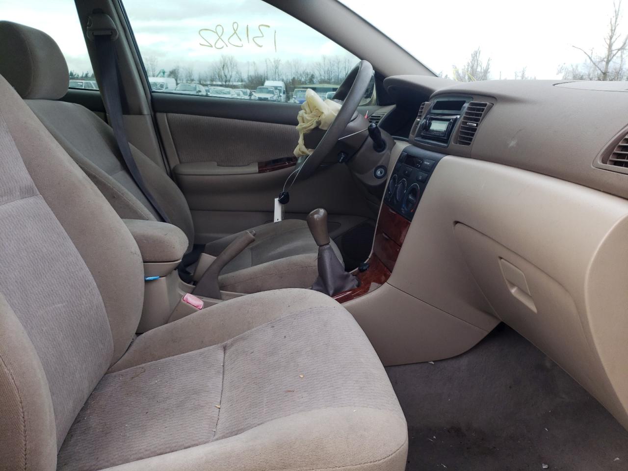 Photo 5 from auction – 2006 TOYOTA COROLLA CE with VIN 1NXBR32E06Z649853