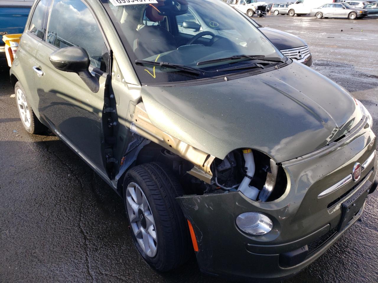 Photo 9 from auction – 2016 FIAT 500 EASY with VIN 3C3CFFKR9GT177027