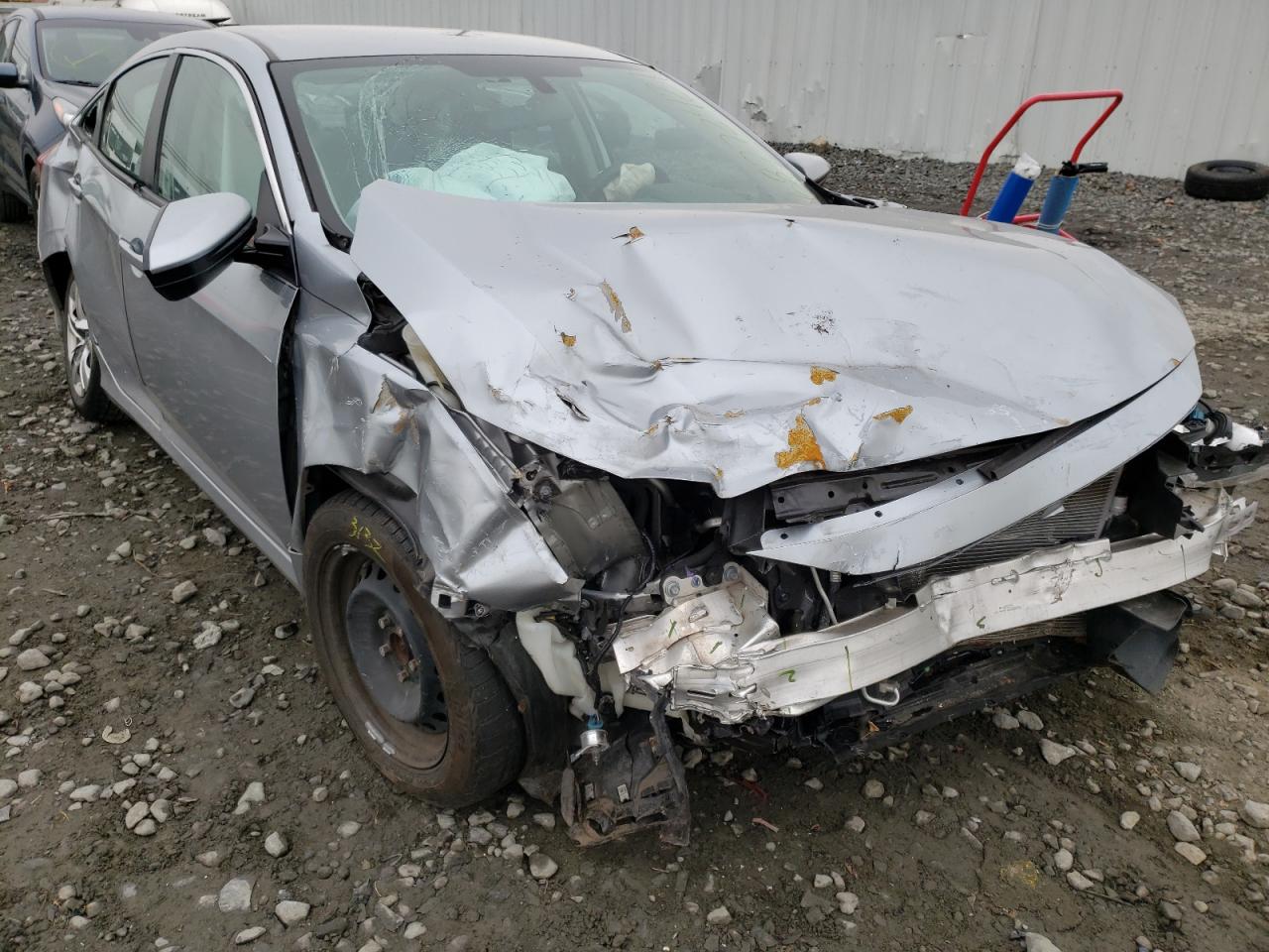 HONDA CIVIC LX 2017 with VIN 19XFC2F54HE203573 - Photo from auction