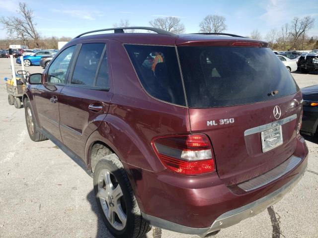 Photo 3 from auction – 2008 MERCEDES-BENZ ML 350 with VIN 4JGBB86E28A322631