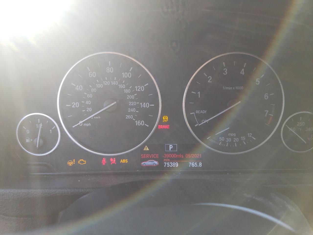 Photo 8 from auction – 2013 BMW 328 XI with VIN WBA3B3C59DF538924