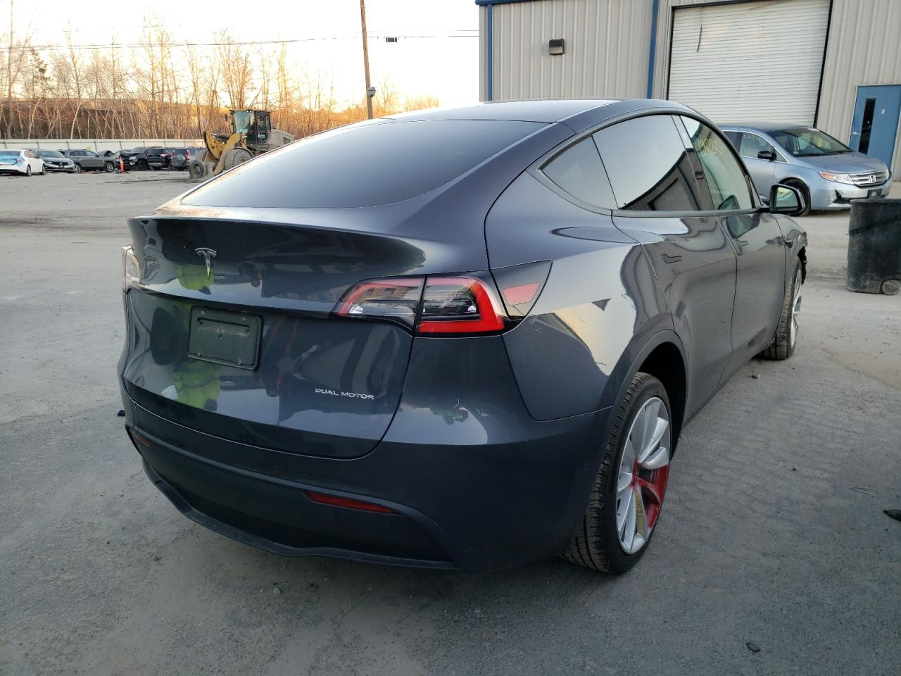 Photo 4 from auction – 2021 TESLA MODEL Y with VIN 5YJYGAEE8MF116305