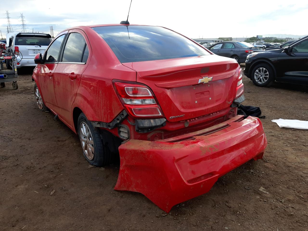 Photo 3 from auction – 2017 CHEVROLET SONIC LT with VIN 1G1JD5SH9H4106615