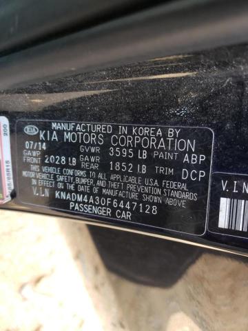 Photo 10 from auction – 2015 KIA RIO LX with VIN KNADM4A30F6447128