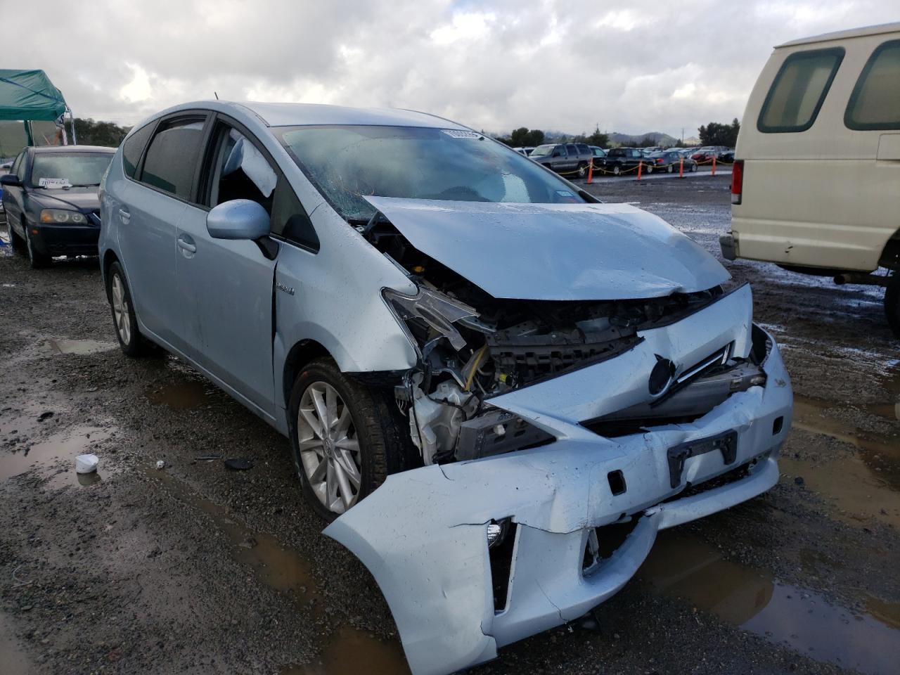 TOYOTA PRIUS V 2012 with VIN JTDZN3EU9C3060948 - Photo from auction