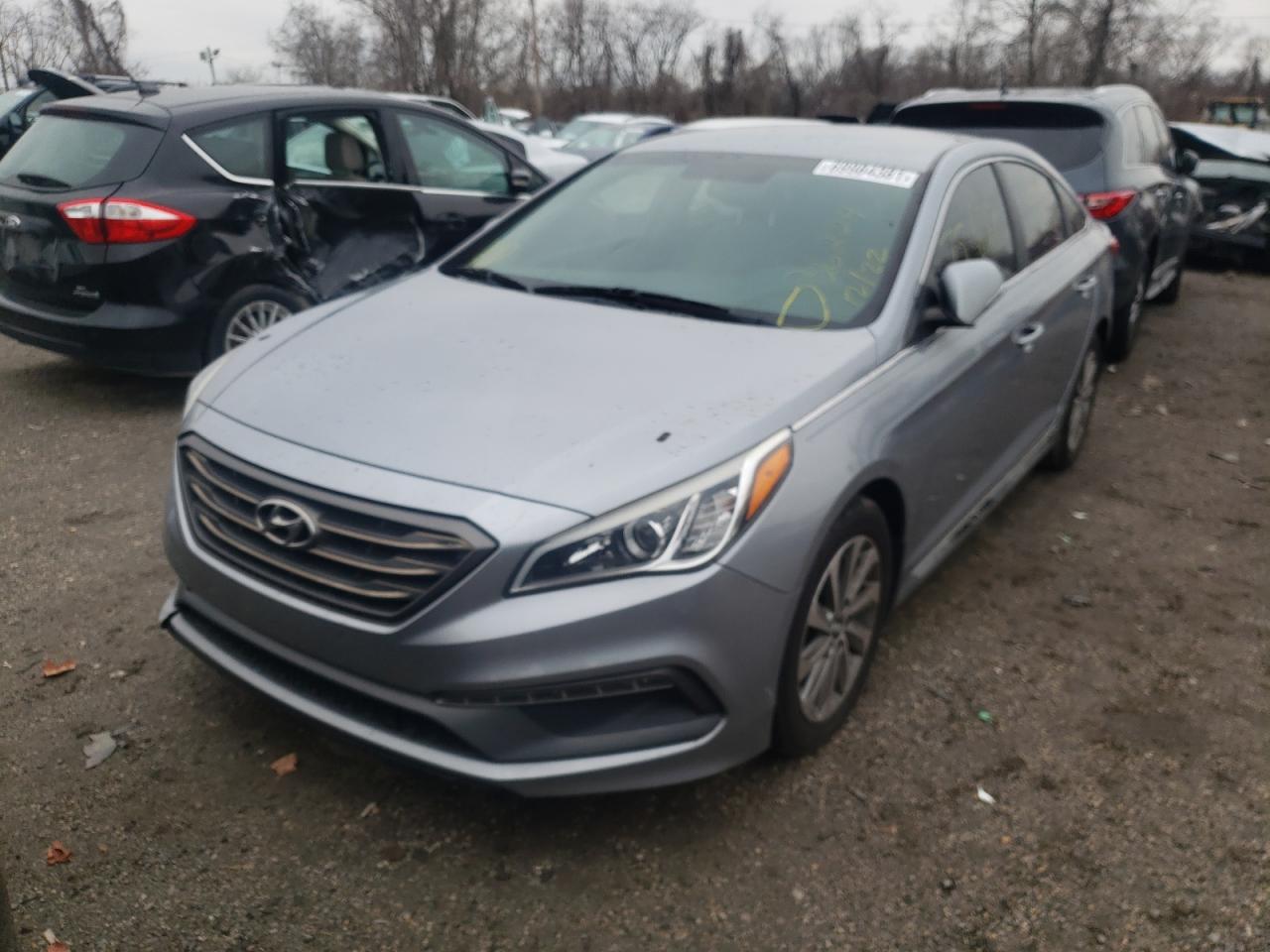 Photo 2 from auction – 2016 HYUNDAI SONATA SPO with VIN 5NPE34AF0GH422967