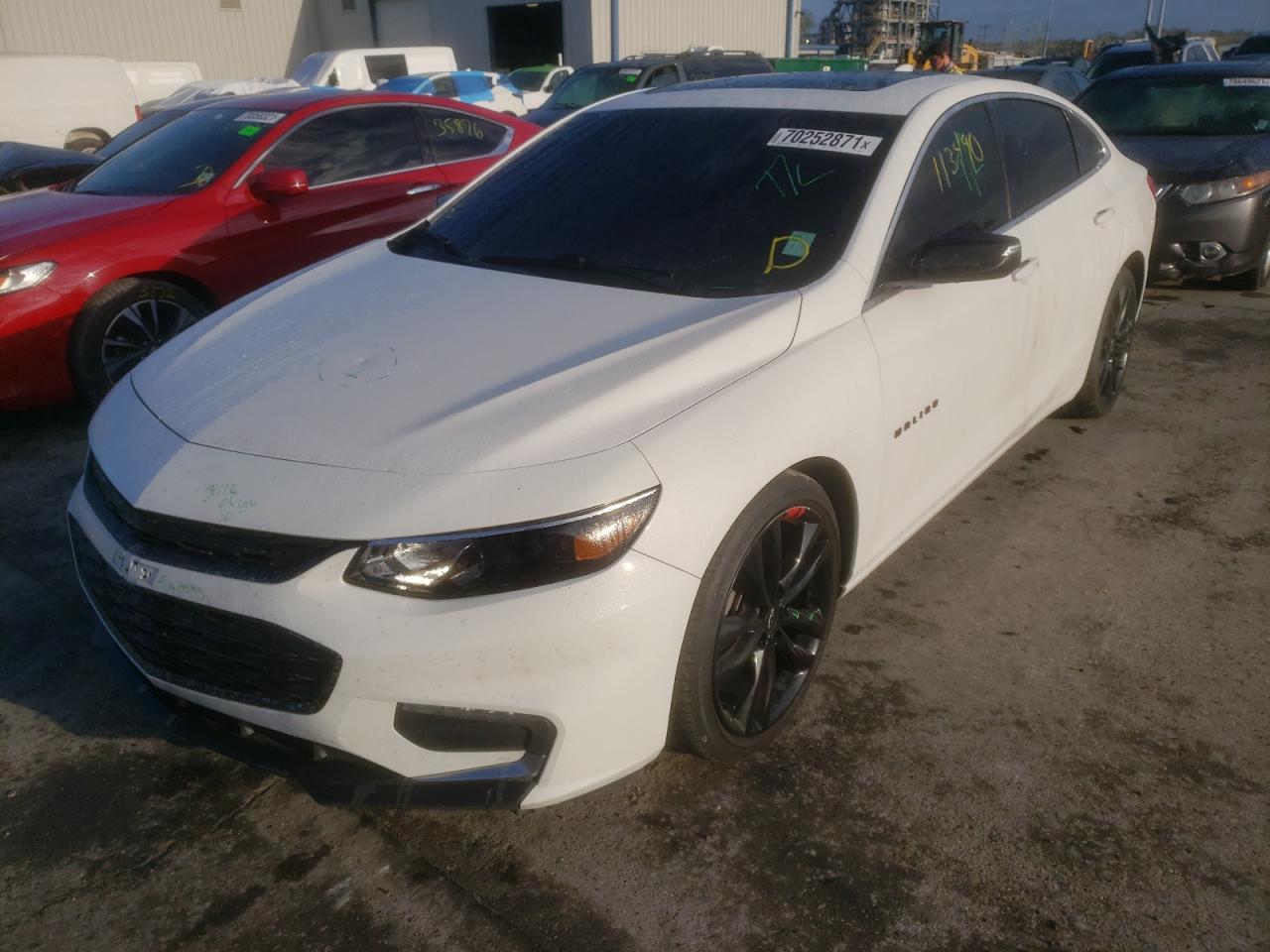 Photo 2 from auction – 2018 CHEVROLET MALIBU LT with VIN 1G1ZD5ST9JF144248
