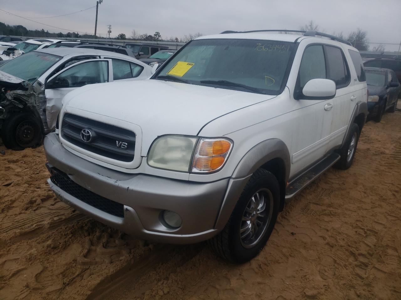 Photo 2 from auction – 2003 TOYOTA SEQUOIA SR with VIN 5TDZT34A23S186693