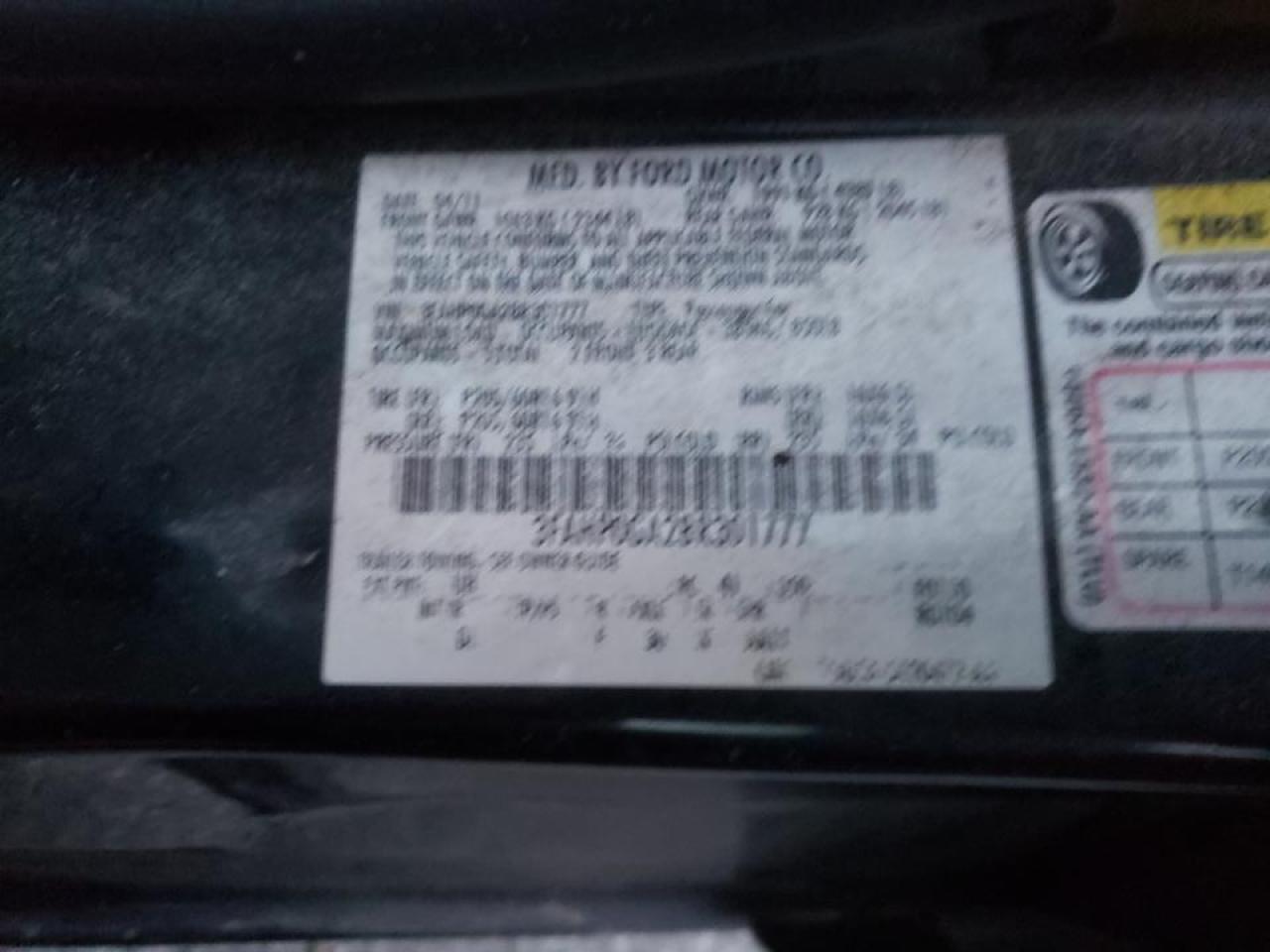 Photo 10 from auction – 2011 FORD FUSION S with VIN 3FAHP0GA2BR301777