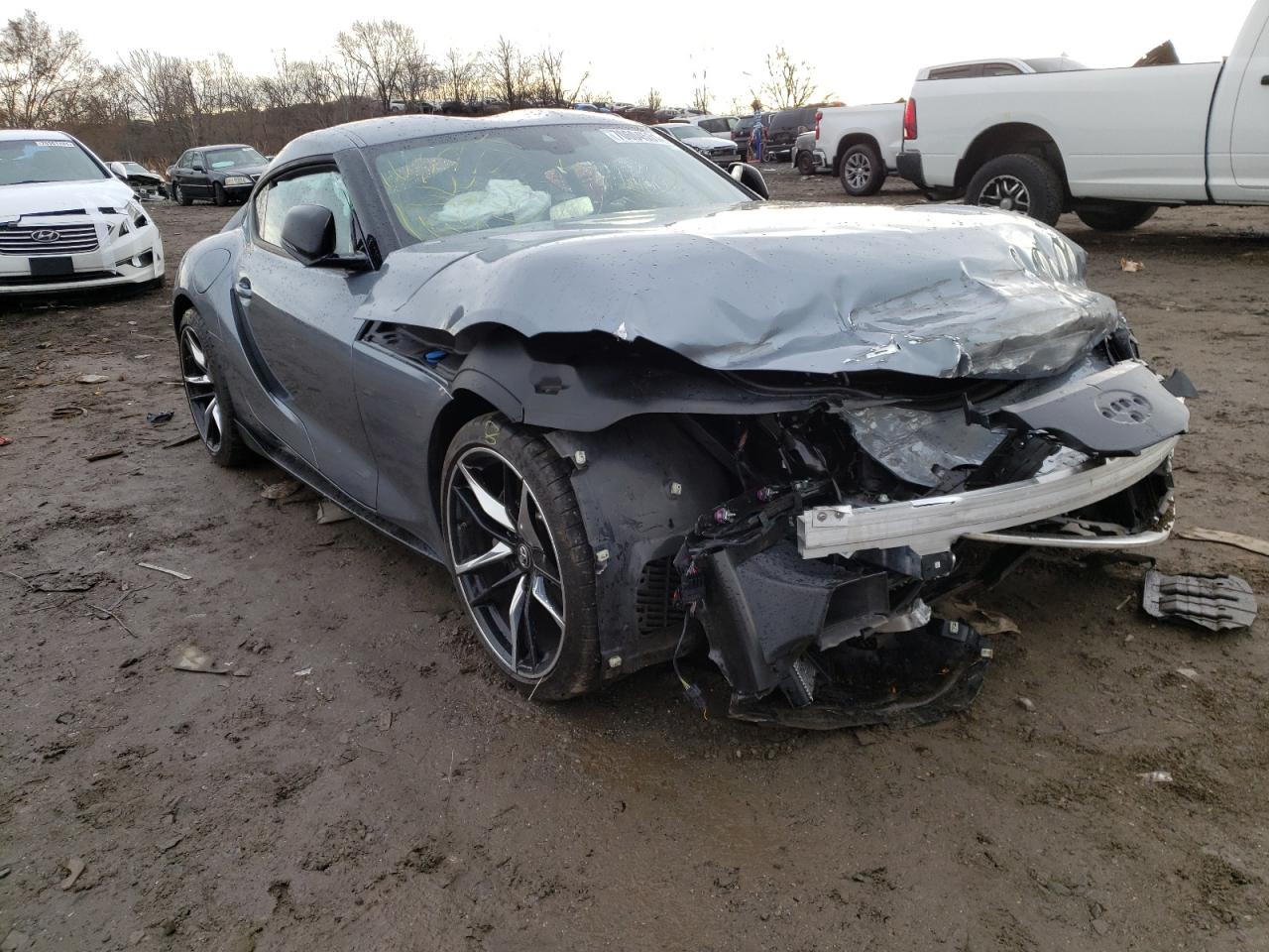TOYOTA SUPRA BASE 2021 with VIN WZ1DB0C01MW043595 - Photo from auction