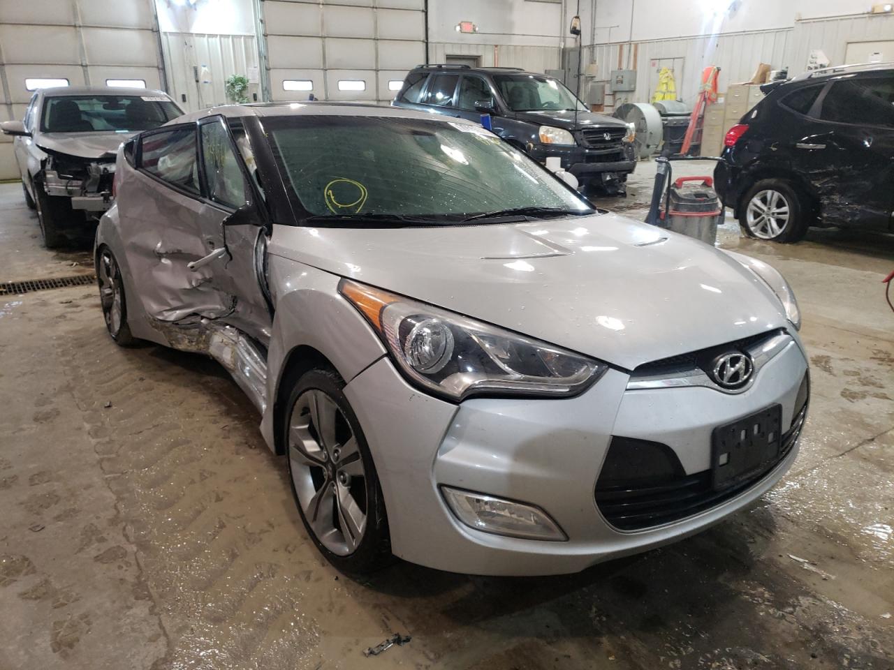 HYUNDAI VELOSTER 2012 with VIN KMHTC6AD9CU054169 - Photo from auction