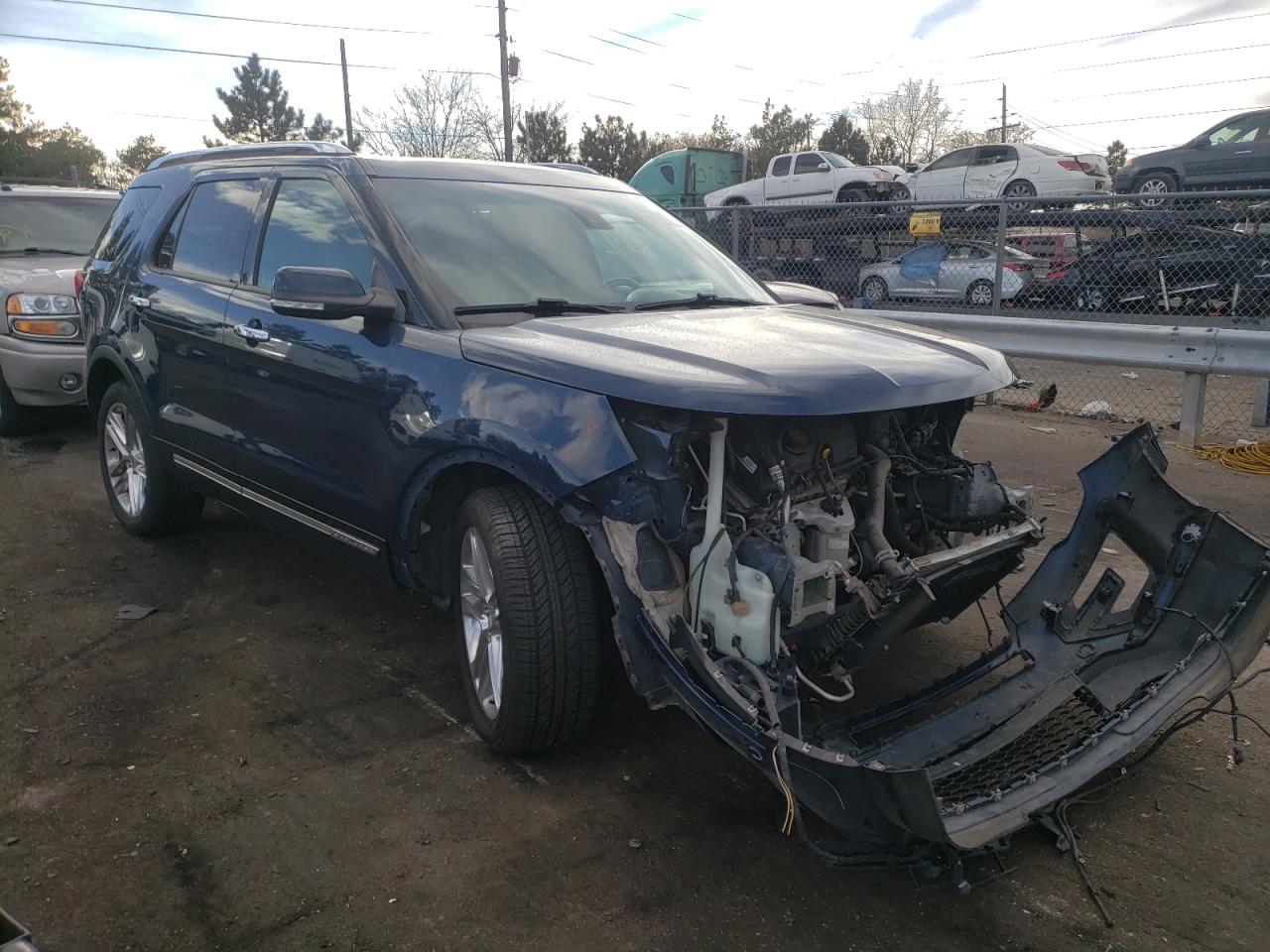 FORD EXPLORER L 2016 with VIN 1FM5K8F83GGA26519 - Photo from auction