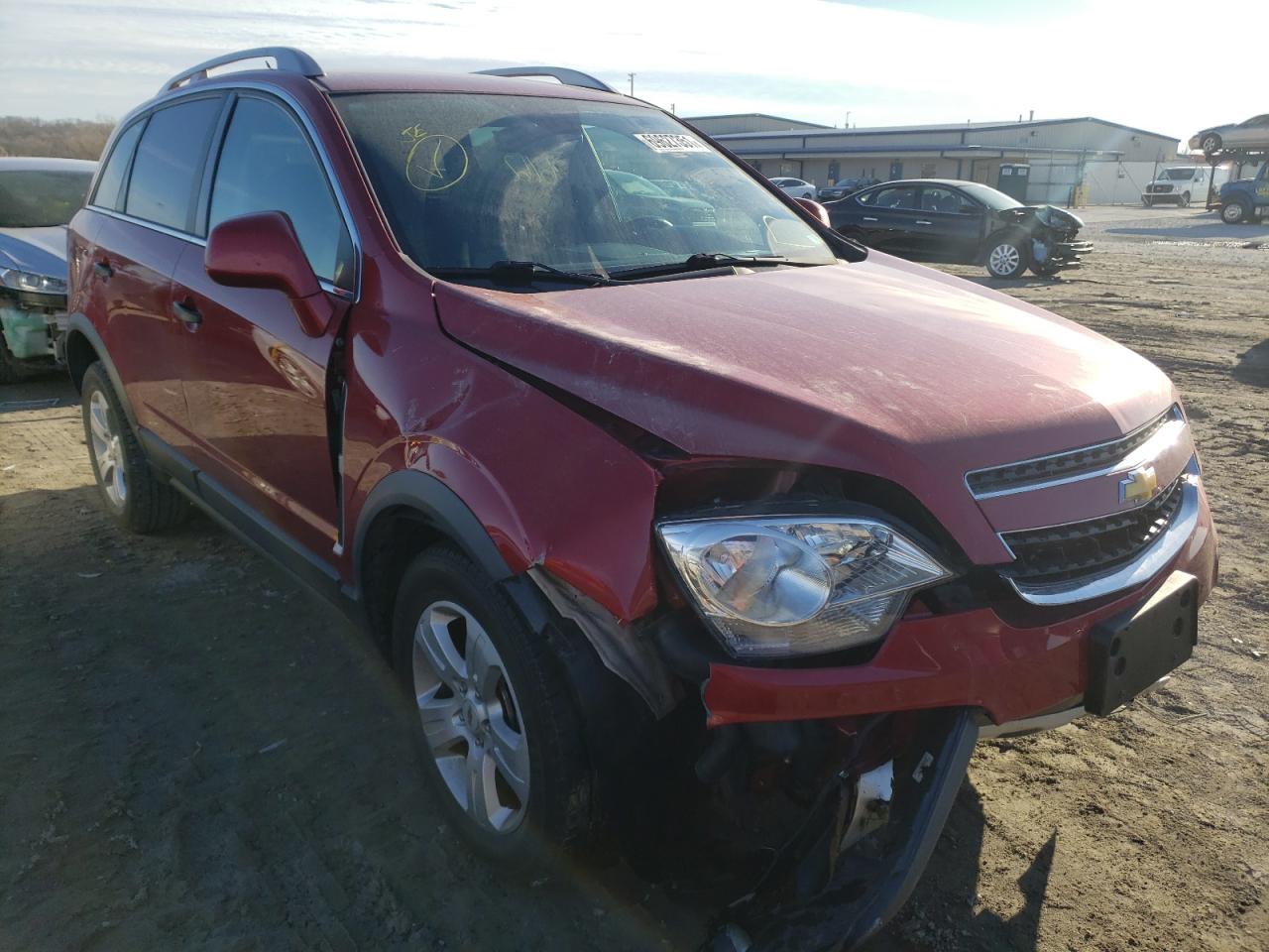 CHEVROLET CAPTIVA LS 2014 with VIN 3GNAL2EK0ES604446 - Photo from auction