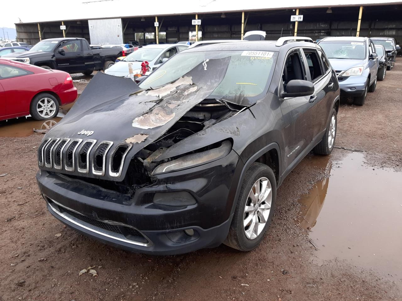 Photo 2 from auction – 2014 JEEP CHEROKEE L with VIN 1C4PJLDS4EW212767