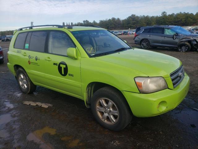 TOYOTA HIGHLANDER 2006 with VIN JTEEP21A360152959 - Photo from auction