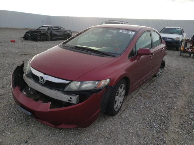 Photo 2 from auction – 2011 HONDA CIVIC LX with VIN 2HGFA1F53BH526851