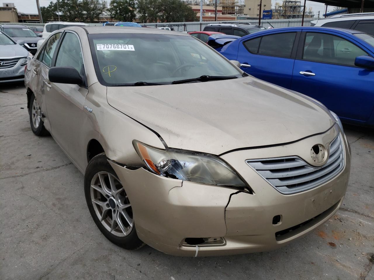 Photo 1 from auction – 2007 TOYOTA CAMRY HYBR with VIN JTNBB46K073043888