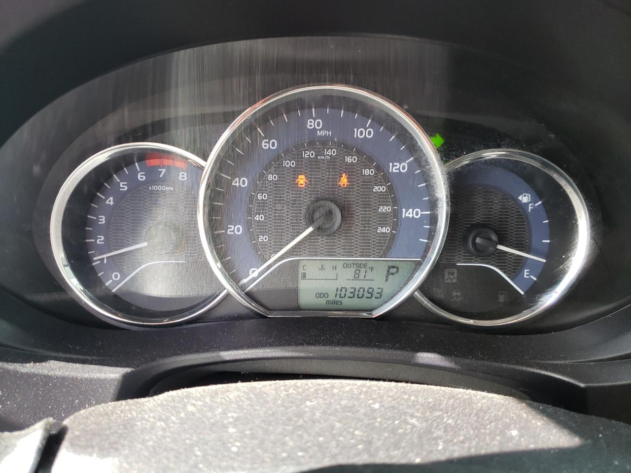 Photo 8 from auction – 2015 TOYOTA COROLLA L with VIN 2T1BURHE6FC331911