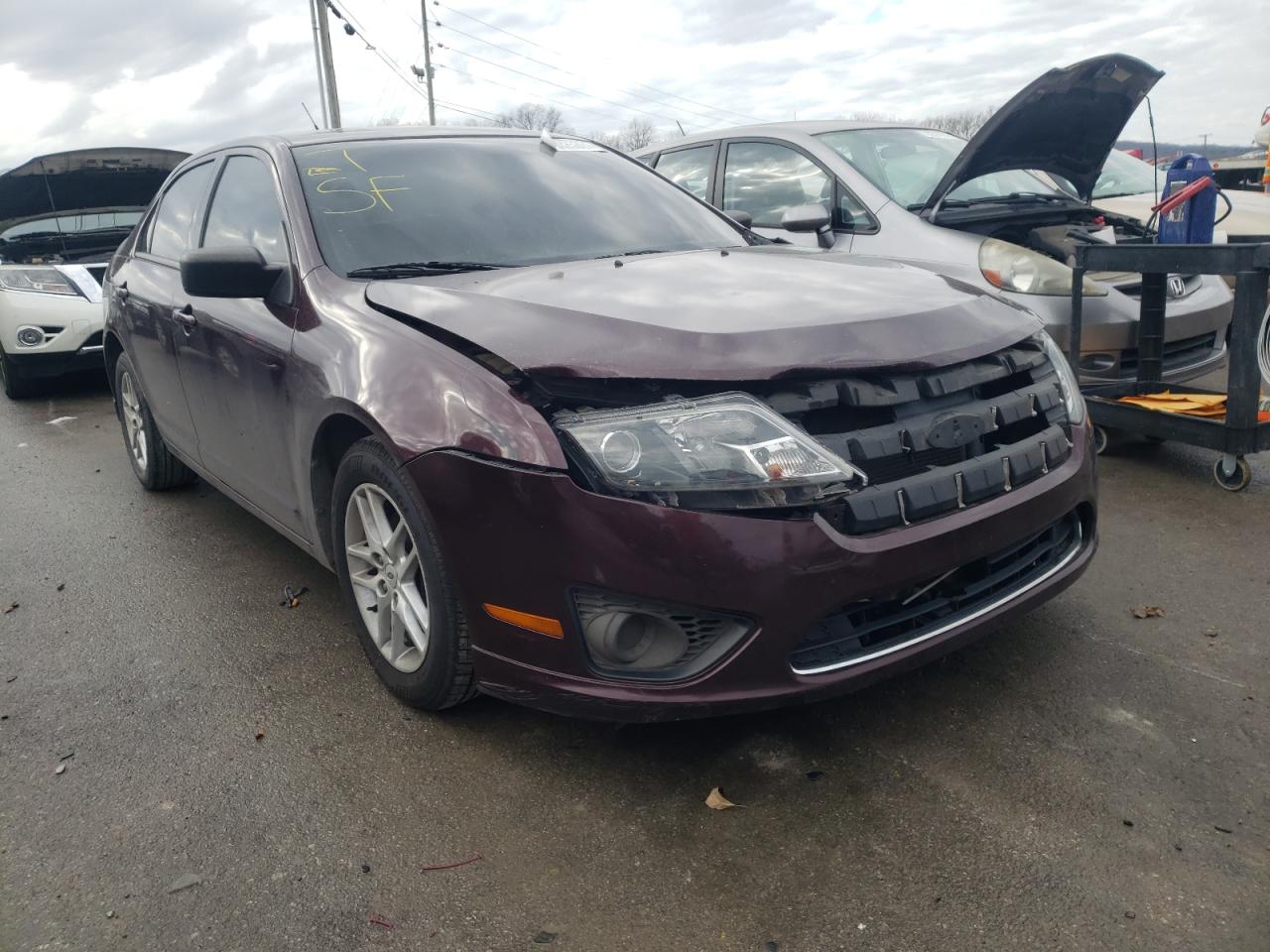Photo 1 from auction – 2011 FORD FUSION S with VIN 3FAHP0GA2BR340689